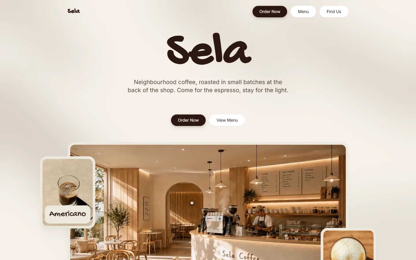 Sela — בית קפה וקלייה